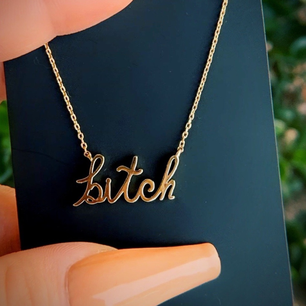 Bitch Necklace